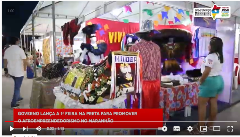 1ª Feira MA Preta enaltece afroempreendedorismo no Maranhão.