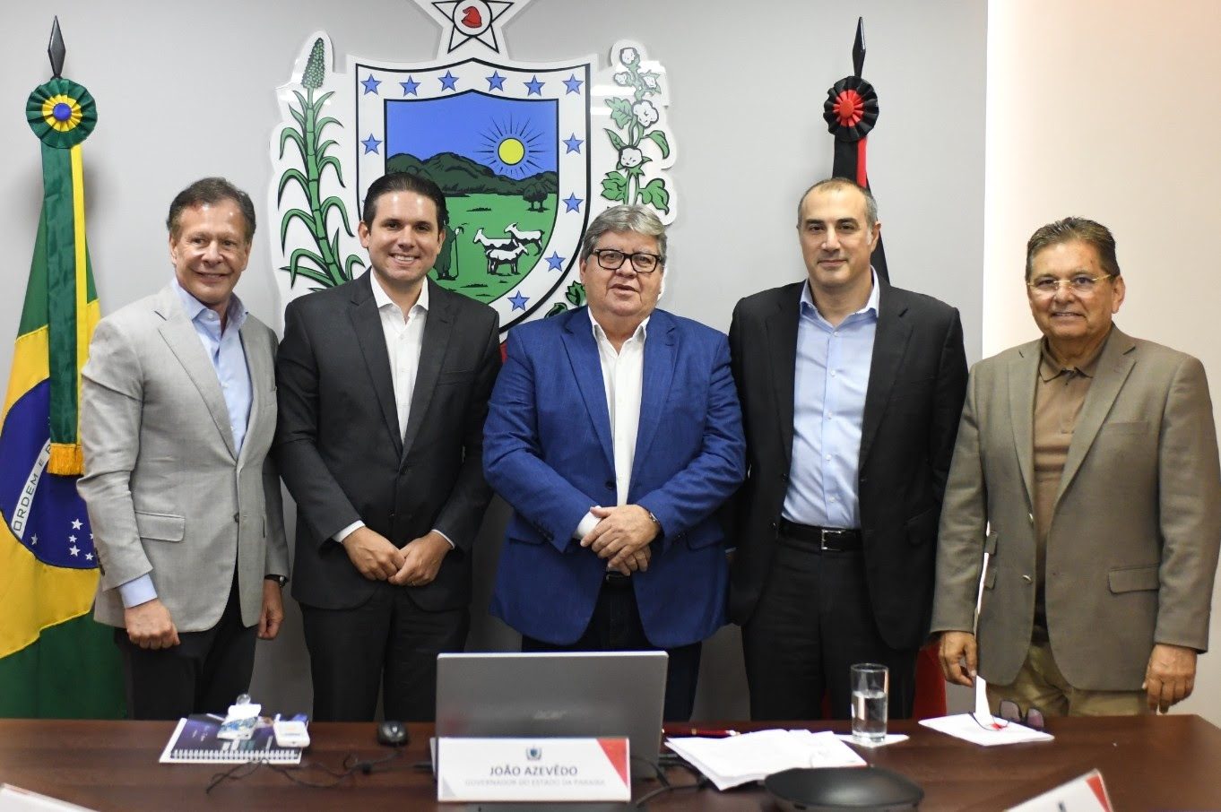 Reunião Governador João Azevedo e grupo Stellantis