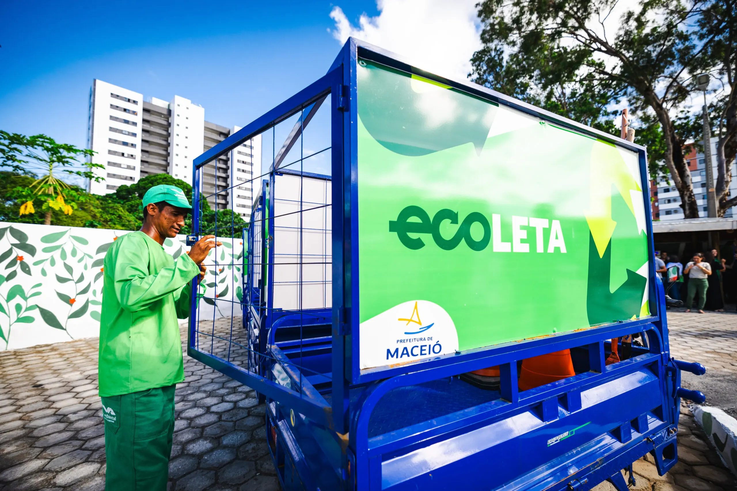 Programa Ecoleta investe na qualificação de transportadores de resíduos. Foto Crystália Tavares Ascom Alurb